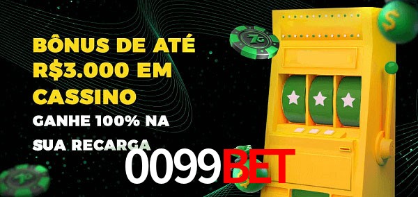0099BET melhor bônus de depósito